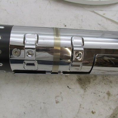 Harley Davidson OEM Pair of CVO Chrome Exhaust Mufflers 65594-11 (R) 6