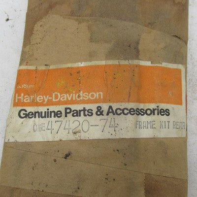 Harley OEM NOS 73 Ironhead Sportster XL Frame Brace Fender Support Kit