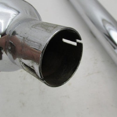 Pair of Harley Davidson OEM Fishtail Exhaust Mufflers FLSTS 65655-00 &