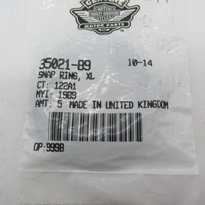 Lot of 4 Harley Davidson Genuine Snap Ring XL 35021-89