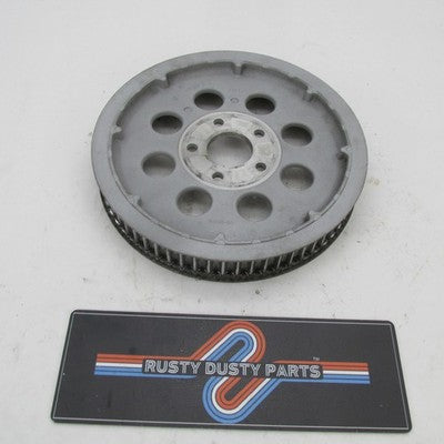 Harley OEM Big Twin 65-Tooth 1.5" Silver Rear Drive Belt Pulley 40315-