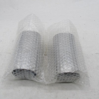 Pair of Harley Davidson OEM Chrome Cow Bells Upper Fork Slider Covers