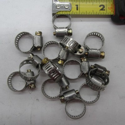 Lot of 12 Harley-Davidson OEM NOS Worm Drive Hose Clamps 9946