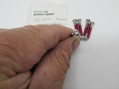 Lot of 7 Harley-Davidson NOS Speedometer Trip Meter Reset Screws 67217