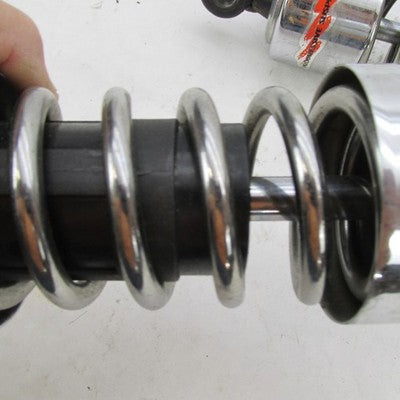 Pair of Harley Davidson OEM 11-5/8 Progressive Rear Shocks 412 Series