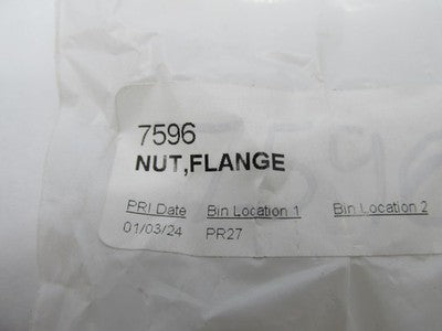 Lot of 9 Harley Davidson Genuine NOS Flange Nut 7596