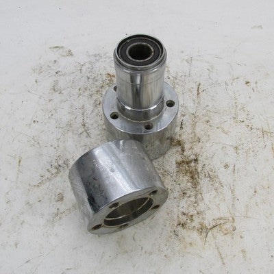 1" Axle Custom Chrome 6" Wheel Hub Flange Spacer Assembly Harley Chopp