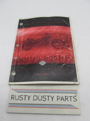 Harley-Davidson Official Factory 1999 Softail Model Parts Catalog 99455-99