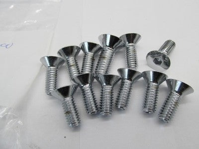 Lot of 12 Harley Davidson NOS OEM Flat Head Screw 94224-00