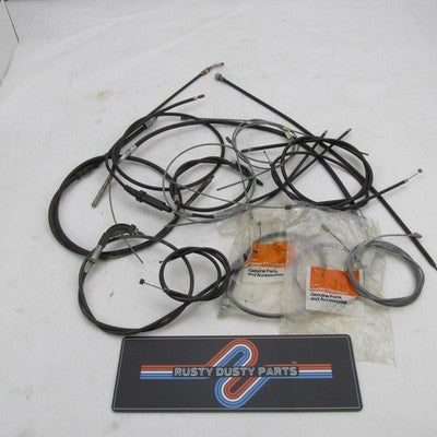 Large Lot Genuine Harley-Davidson Aermacchi Mixed Control Cables New &