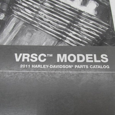 Harley Davidson Genuine 2011 VRSC Models Parts Catalog Factory Manual