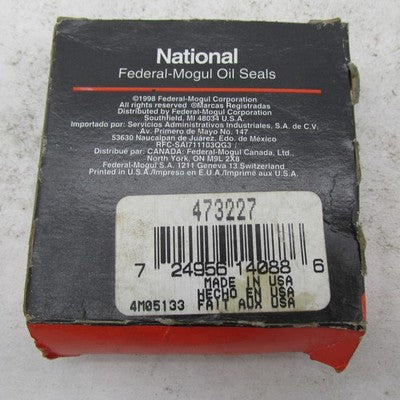 Federal Mogul OEM NOS Oil Seal Grease Replacement 1.5V2.125X.312 47322