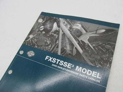 Harley-Davidson Official Factory 2009 FXSTSSE2 Parts Catalog 99458-09A