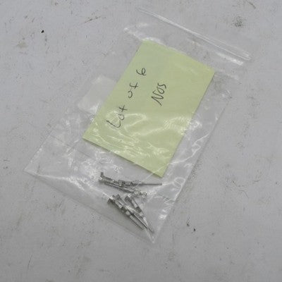 Lot of 6 Harley-Davidson OEM NOS 20-22 AWG Pin Terminals 72008-05