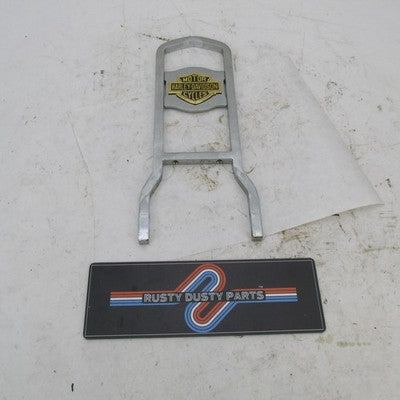 Harley-Davidson Gold B&S Medallion 6.75" Narrow Sissy Bar Backrest Upr