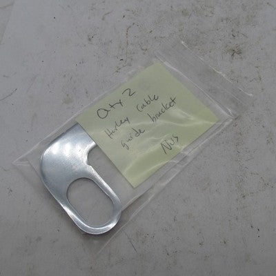 Harley-Davidson Cable/Hose Guide Chrome 4" L Bracket