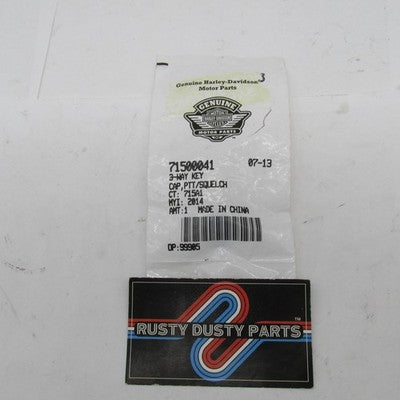 Harley-Davidson Genuine NOS Squelch PTT 3-Way Key Cap 71500041