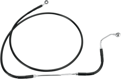 Drag Specialties Extended Stainless Steel Front Brake Line Kit 68 3/4i