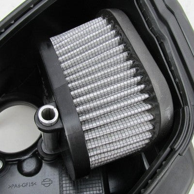 Harley-Davidson OEM EUC Stock 24-25 M8 117 Chrome Air Cleaner Assembly