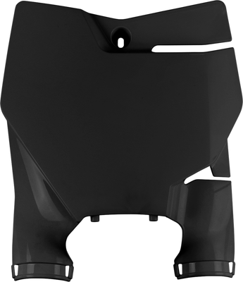 UFO Stadium Number Plate with Fork Guards Black KT04099-001