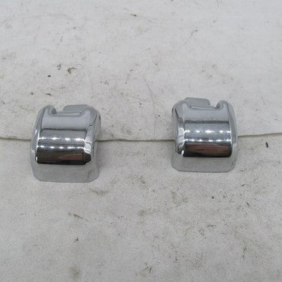 Pair of Harley OEM 14-22 Touring Chrome Tour-Pak Hinges 53000140 53000