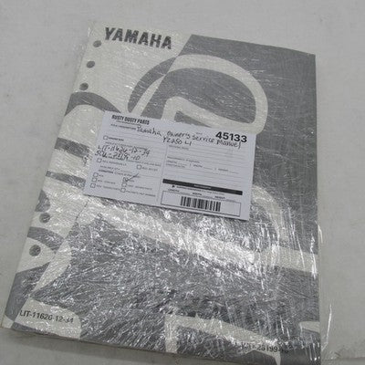Yamaha YZ250 Owners Service Manual Operator Guide LIT-11626-12-34 5CU