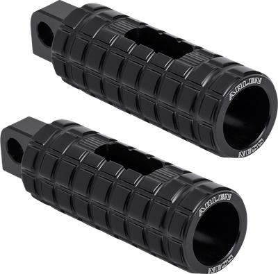 Arlen Ness SpeedLiner Footpegs Black Male 400-038