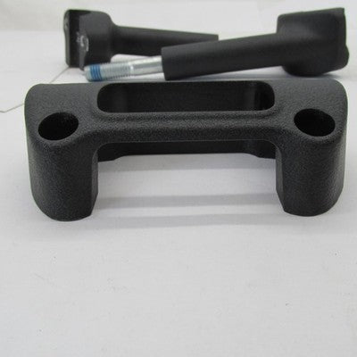 Harley Davidson Genuine Stock Fat Bob Textured Handlebar Risers Black