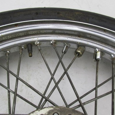 Harley OEM FXR FXD XL 40-Spoke 19" x 2.5" Single Disc Front Wheel 3/4"