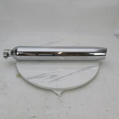 Harley OEM Chrome Right Side Single Slip On Exhaust Muffler Touring 65