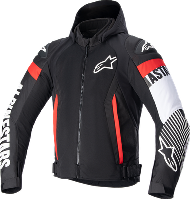 Alpinestars Zaca Air Jacket Black/White/Red 2XL 3306423-1231-2X
