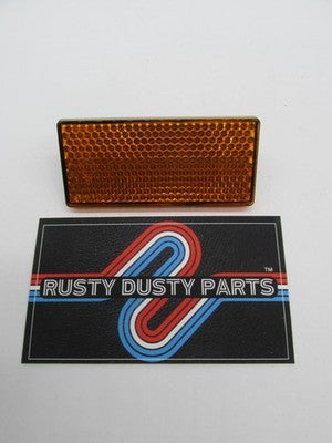 Harley Davidson NOS OEM Pinned Amber Reflector 59261-91