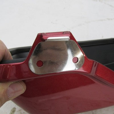 Harley Davidson OEM 93-13 Touring Left Saddlebag Lid Red Pinstripe 791