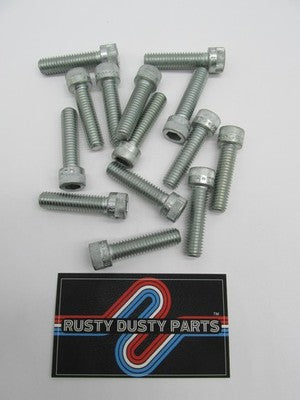 LOT of 14 Harley-Davidson NOS 3/8"-16 x 1-1/2" Hex Socket Head Screws
