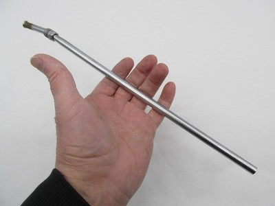 Harley Davidson Chrome 13.75" Long Pressurized 3/8" Oil Line Tube with Angle