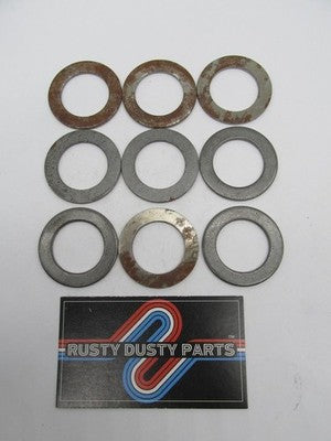 Lot of 9 Harley Davidson Genuine NOS Aermacchi SS SX Thrust Washers 41