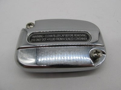 Harley Genuine OEM NOS Front Clutch Master Cylinder Cover Kit, Chrome