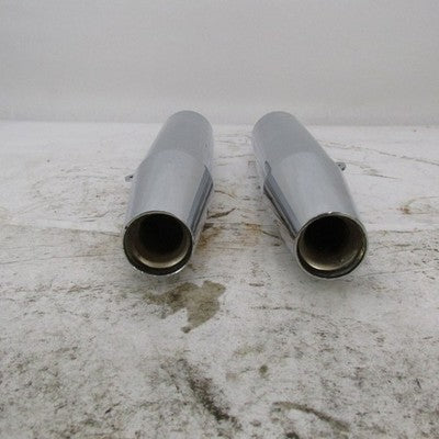 Pair of Harley OEM Stock 97-03 Sportster Mufflers Chrome 65605-97 6561