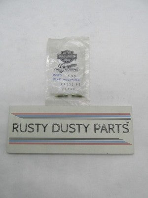 Lot of 2 Harley-Davidson Genuine NOS Idle Mixture Screws 27131-85