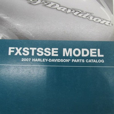 Harley-Davidson Official Factory 2007 Springer FXSTSSE Parts Catalog 9
