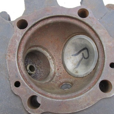 Pair of Harley OEM 74-85 Ironhead Sportster Cylinder Heads 16682-74 16