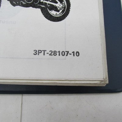 Yamaha Dirt Bikes Binder w/ Set Up Manuals Service Information LIT-10