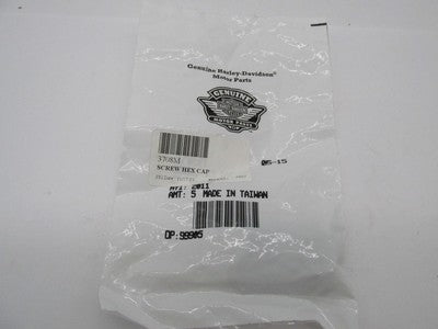 Lot of 5 Harley-Davidson Genuine OEM NOS Hex Cap Screws 3708M