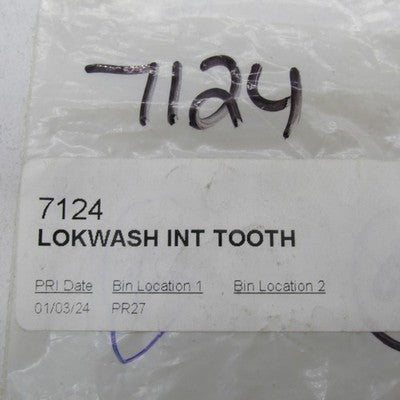 Lot of 60+ Harley-Davidson OEM NOS Internal Tooth Lock Washer 7124