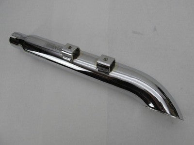 Single Harley Cycle Shack FLSTN Slip On Turn Down Exhaust Muffler MHD-