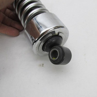 Pair of Harley OEM EUC Stock 91-17 Dyna 12" Chrome Rear Shock Absorber