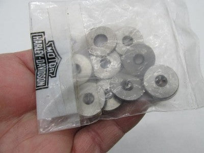 Lot of 10 Harley-Davidson Genuine NOS Breather Valve Thrust Washers 25