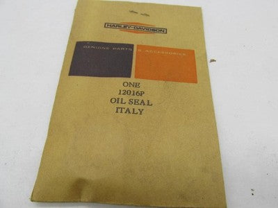 Harley-Davidson Aermacchi Genuine NOS Oil Seal 12016P