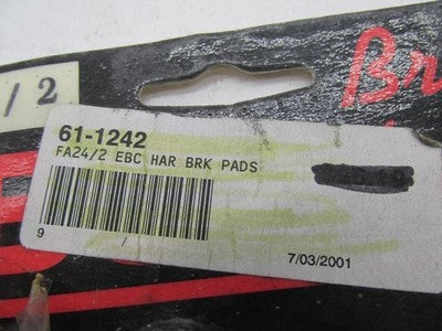 EBC Harley Davidson NOS Brake Pads 61-1242 FA24/2