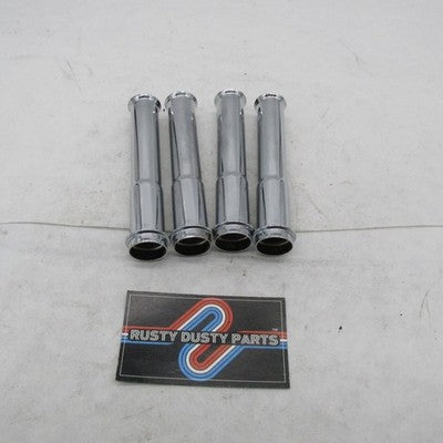 Pair Harley Davidson OEM Stock Chrome Lower Pushrod Cover Tube Twin Ca